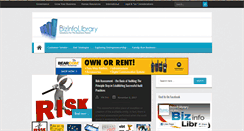 Desktop Screenshot of bizinfolibrary.org