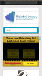 Mobile Screenshot of bizinfolibrary.org