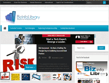 Tablet Screenshot of bizinfolibrary.org